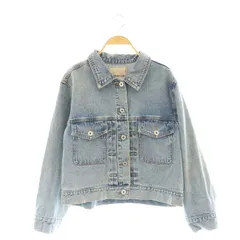 アプワイザーリッシェ Apuweiser-riche 23SS オーバルGジャン ジャケット デニム 1 ブルー /HK ■OS