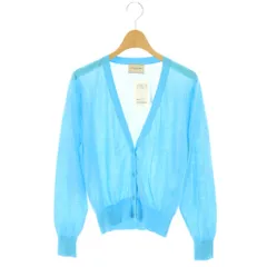 ユナイテッドアローズ UNITED ARROWS コットンニットカーディガン F ターコイズ /DF ■OS
