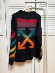 【新品・未使用】オフホワイト モヘアニット 楽天市場】off-white 中古（ニット・セーター｜トップス）：メンズ