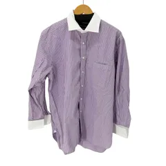 アクアスキュータム AQUASCUTUM カフス ストライプシャツ メンズ 表記無 