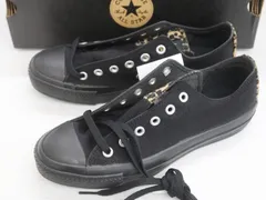 CONVERSE コンバース ALL STAR LD OX オールスター レパード 1CL571 ブラックモノクローム スニーカー　25㎝　未使用美品
