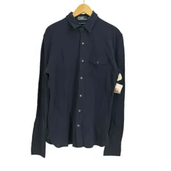 ポロバイラルフローレン Polo by RALPH LAUREN 90S 裾ポニー フラップポケット 鹿の子 L/S ポロシャツ メンズ import：S 