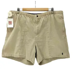 ポロバイラルフローレン Polo by RALPH LAUREN 90S 裾ポニー刺繍 ポロチノ チノ ショーツ ハーフパンツ ビックサイズ メンズ  XXL