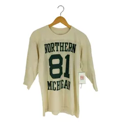 チャンピオン Champion PRODUCTS INC 60S~70S MICHIGAN ナンバリング フットボールシャツ メンズ import：L 