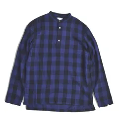 PAUL SMITH ポールスミス BLOCK CHECK FAKE LAYERED SHIRT チェックシャツ 183309 106S ブラック パープル サイズM メンズ