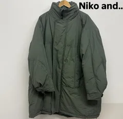 ニコアンド ダウンジャケット ナイロンダウンジャケット ジップアップ メンズ L ISItems【USED】【古着】【中古】50142374