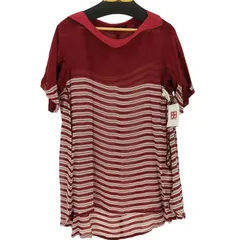 アンダーカバー UNDERCOVER 11SS シースルーボーダーシフォン半袖ワンピース レディース JPN：1 のサムネイル