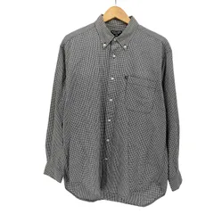 ポロジーンズカンパニーラルフローレン POLO JEANS COMPANY RALPH LAUREN 90s 星条旗 ギンガムチェック ボタンダウンシャツ ポロジン メンズ import：M 