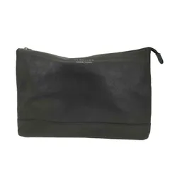 バーバリーブラックレーベル BURBERRY BLACK LABEL フロントロゴ レザークラッチバッグ メンズ 表記無 のサムネイル