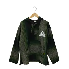 ユーズドフルギ USED古着 {{DELTA CREATION STUDIO}}ロゴペイント メキシカンパーカー メンズ  S