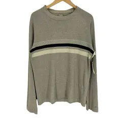 ナイキ NIKE 00S グレータグ スウッシュ プリント ラグランスリーブ ボーダー デザイン クルーネック メンズ import：XL 