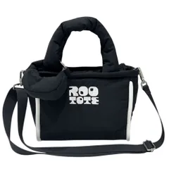☆ BLACK ☆ ルートート　rootote 3643　SC.テ゛リ.ハ゜ファー-A ルートート ショルダーバッグ ROOTOTE 3643 ショルダーバック 斜めがけバッグ ミニトート サブバッグ 肩掛けバッグ ポーチ付き 軽量 軽い 小さめ 横型