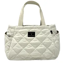 ☆ IVORY ☆ ルートート　rootote 3673　LT.テ゛リ.ハ゜ルーティ.キルトーD ROOTOTE ルートート トートバッグ 3673 トートバック 手提げバッグ 手提げかばん 自立 はっ水 軽量 軽い ナイロン 仕切りあり 仕切り付き
