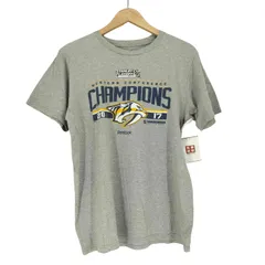リーボック Reebok 2017 CHAMPIONS フロントプリントクルーネックTシャツ メンズ  M