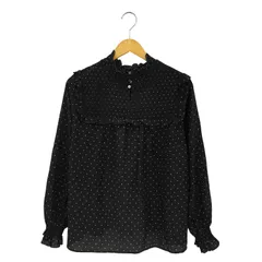 スローブイエナ SLOBE IENA ドットシャーリングブラウス レディース 表記無 