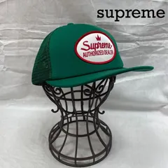 シュプリーム シュプリーム AUTHORIZED DEALER メッシュキャップ GRN グリーン スナップバック メンズ - ISItems【USED】【古着】【中古】50142471