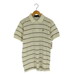 ポロバイラルフローレン Polo by RALPH LAUREN スモールポニー刺繍 ボーダーポロシャツ メンズ import：L 