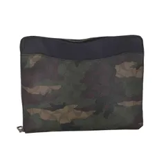 コーチ COACH 迷彩 レザークラッチバッグ メンズ 表記無 