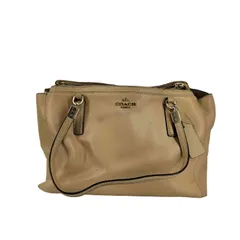 コーチ COACH クロスグレーン スモール クリスティー キャリーオール 2WAY ハンドバッグ レディース 表記無 
