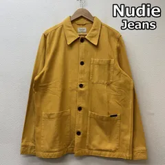 ヌーディージーンズ Barney Worker Jacket バーニー ワーカー ジャケット カバーオール 黄色 イエロー メンズ M ISItems【USED】【古着】【中古】50143039のサムネイル