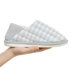 ☆ グレー ☆ 42(25-25.5cm) ☆ ルームシューズ 介護シューズ 室内 室内履き スリッパ レディース ルームシューズ 室内スリッパ 室内 室内シューズ ルームスリッパ 室内用スリッパ 室内用 かかと付き 2way 2WAY かかとあり かかと有り