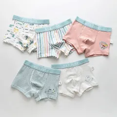 ☆ Fタイプ ☆ 9-10y（約130cm） ☆  キッズ・ジュニアパンツ 5枚セット ボクサーパンツ 男の子 子供パンツ 子供用下着 キッズ下着 ボクサーブリーフ 男の子用 キッズ 下着 インナー パンツ 子供パンツ下着男の子 肌着 ショーツ アンダーウェア