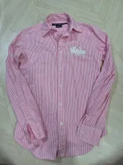 正規品 POLO RALPH LAUREN(ポロラルフローレン) BIG刺繍 ストライプ シャツ