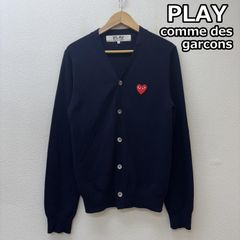 新品・未使用✨ プレイコムデギャルソン カーディガン シェルボタン L