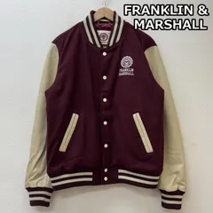 美品 フランクリンマーシャル スタジャン S 紺×茶 美品 フランクリンマーシャル スタジャン S 紺×茶 美品 フランクリン