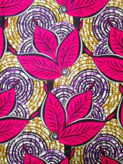 ①Ｓアフリカンプリント生地＊パーニュ＊キテンゲ＊アフリカンバティック＊アフリカ布