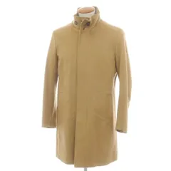 【中古】ポールスチュアート PAUL STUART ウール スタンドカラーコート キャメル【サイズM】【メンズ】のサムネイル