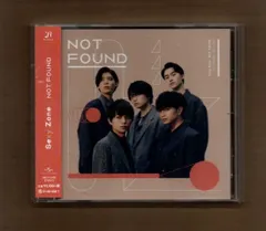 ■Sexy Zone NOT FOUND(通常盤) mgyy-1642