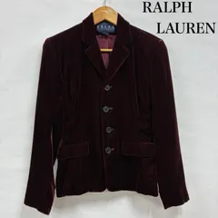 激レア　USA製　ラルフローレン ショールカラー ベロア テーラードジャケット 中古・古着通販】POLO RALPH LAUREN (ポロ・ラルフローレン) ショール