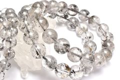 賢者の石◇シナバー 朱砂(辰砂しんしゃ) 8mm ブレスレット 1個売り