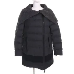 J7333 美品 ロロピアーナ カシミヤ混リバーシブルボンバーダウンジャケット紺 J7333 美品 ロロピアーナ カシミヤ混リバーシブルボンバーダウン