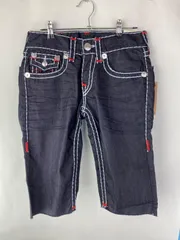 新品未使用 TRUE RELIGION デニム ショーツ W28 Y2K ギャル　や