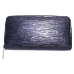 LOUIS VUITTON (ルイヴィトン) エピ ジッピーウォレット ラウンドジップ長財布 ロングウォレット ブラック レザー シルバー金具 M68755