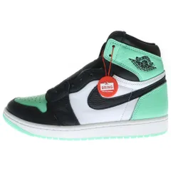 NIKE (ナイキ) AIR JORDAN HIGH OG Green Glow DZ5485-130 エアジョーダン1 グリーングロウ ハイカットスニーカー シューズ US9.5/27.5cm