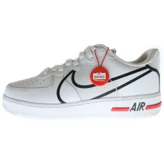 NIKE (ナイキ) Air Force 1 React エアフォース1リアクト ローカットスニーカー US10/28cm ホワイト CD4366-100
