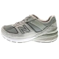 New Balance (ニューバランス) M990GL5 990V5 スエード ローカットスニーカー グレー US9/27cm