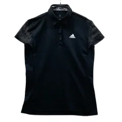 サイズ：M ADIDAS GOLF アディダスゴルフ HA0225 半袖ポロシャツ  ブラック系 [240101543372] ゴルフウェア レディース ストスト