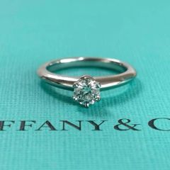 ティファニー ハーモニー プラチナ ダイヤモンド 0.27ct エンゲージ