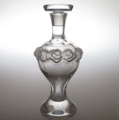 未使用品 ラリック LALIQUE クリスタル 香水瓶 薔薇 高さ約14cm - メルカリ
