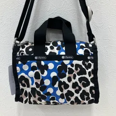5729 LeSportsac レスポートサック レオパード柄　エッセンシャル　豹柄　2wayバック　ミニバック　ハンドバック　トートバック　ショルダーバッグ　肩がけ　サブバック