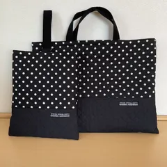 入園入学2点セット　ハンドメイド女の子　レッスンバッグ　シューズケース