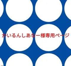 かいるんしあなー様専用ページです。