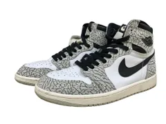 NIKE (ナイキ) AIR JORDAN 1 HIGH OG WHITE CEMENT エアジョーダン1ハイ ホワイト セメント スニーカー DZ5485-052 27.5cm US9.5 グレー メンズ/025
