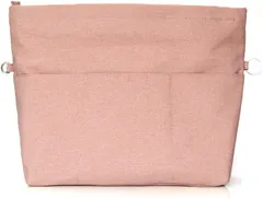 バッグインバッグ ナイロン 軽量 薄型 ファスナー付 撥水 防水 インナーバッグ 大きめ 小さめリュック 縦型 自立 仕切りトート バックインバック ポーチ