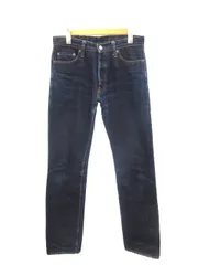 美品 ドゥニーム 旧DENIME 細身ストレート 66前期 505 W30 林芳亨 オリゾンティ 濃インディゴブルー 復刻デニム W80 L79 リゾルト RESOLUTE ドゥニーム66xx W36 シンズ期