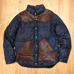 m*y様 【シェビニオン】デニムベスト× リバーシブルダウン L - メルカリ